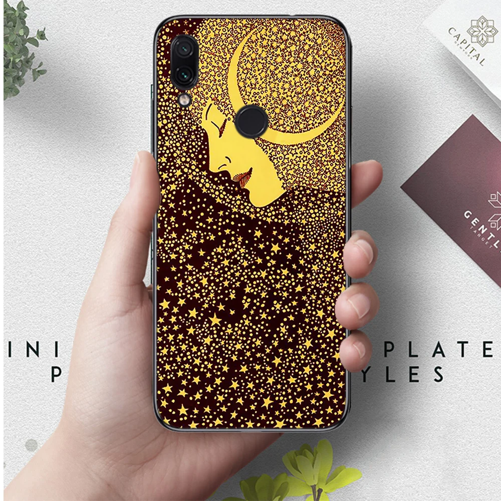 1 Lavaza солнце и луна черный силиконовый чехол для Xiaomi Redmi 4A 4X5 5A 6 6A 7 7A 8 8A K20 Pro Plus S2 Go - Цвет: 1