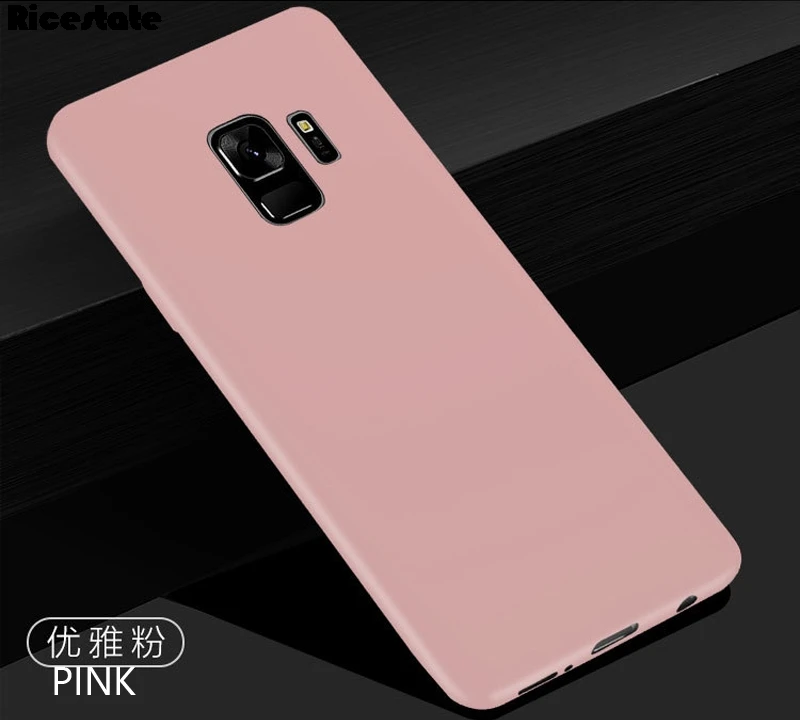 Матовый однотонный чехол для Samsung J4 J6 Plus J8 2018 S10 e S10e M10 M20 A10 A20E A30 A40 A50 A70 мягкий