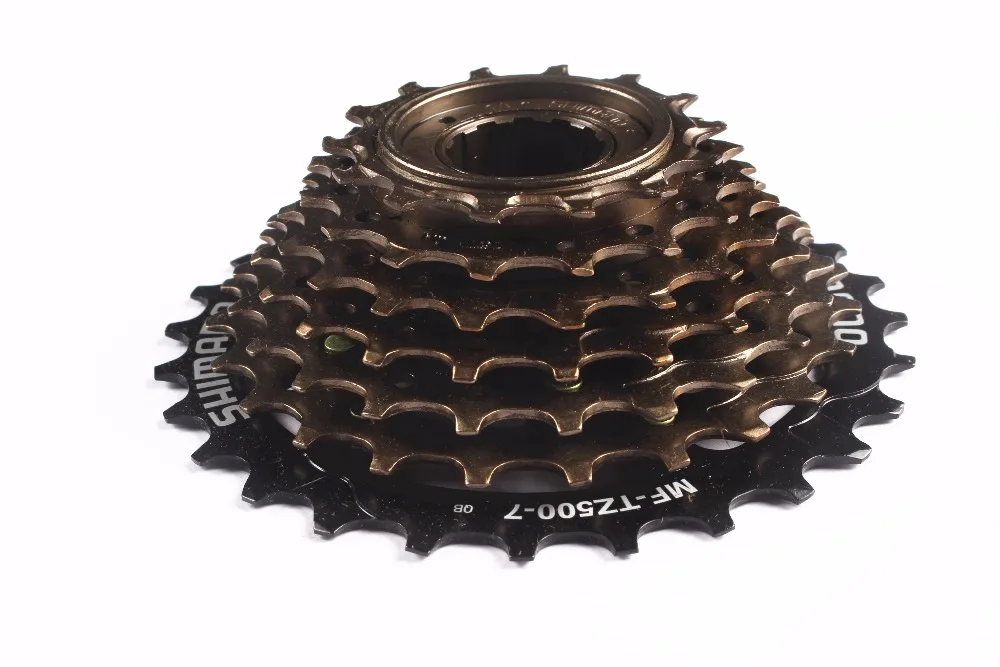 Shimano MF-TZ500/TZ21 7 скоростная кассета свободного хода велосипеда 14-28T для MTB шоссейного велосипеда 7-скоростная кассета Обновление от TZ21