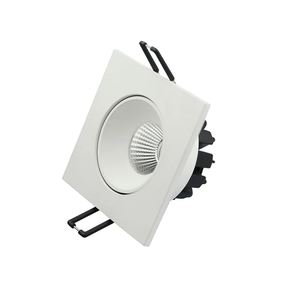 Бесплатная доставка Dimmbale 10 Вт 12 90RA 38 градусов Cutout72mm 100-240VAC 3000 K 4000 6000 COB