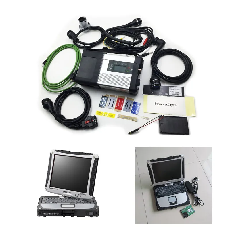 2020 MB Star C5 SD Подключение с ноутбуком cf19 Toughbook диагностический ПК mb star c5 программное