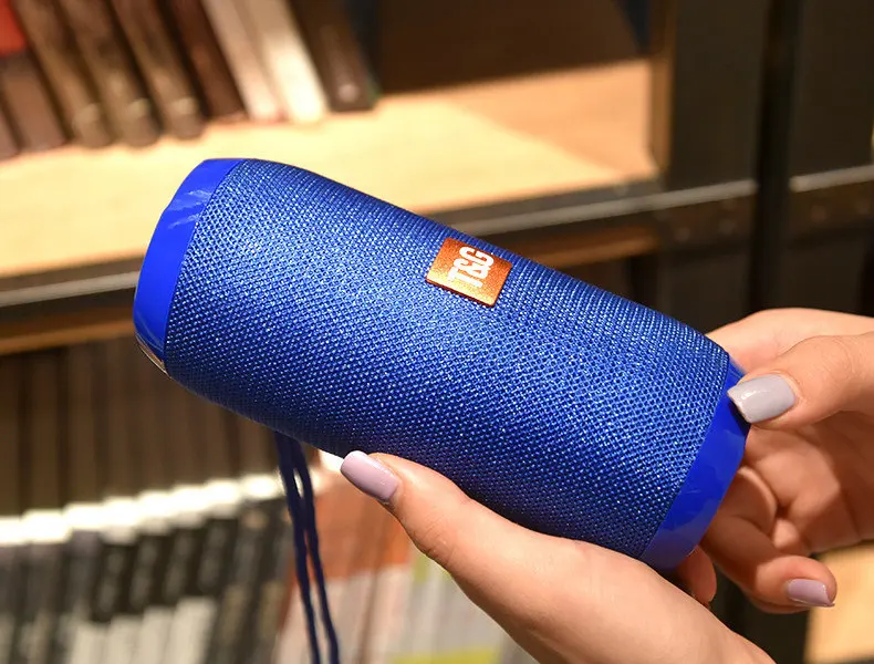 TOPROAD портативный Bluetooth динамик 10 Вт водонепроницаемый беспроводной стерео Бас Колонка ткань HiFi динамик s поддержка TF FM радио USB AUX