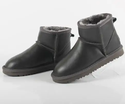 picture color Женские зимние ботинки; женская обувь; zapato mujer; зимние ботинки; австралийские непромокаемые ботильоны; женские белые ботинки с черным принтом - Цвет: picture color