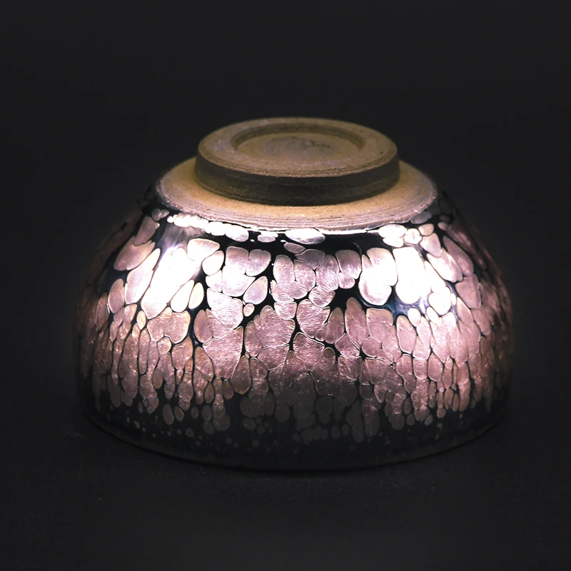 

Jianzhan Purple Cup of Tea Loose Leaf Tea Cups Yuteki Tenmoku Glaze