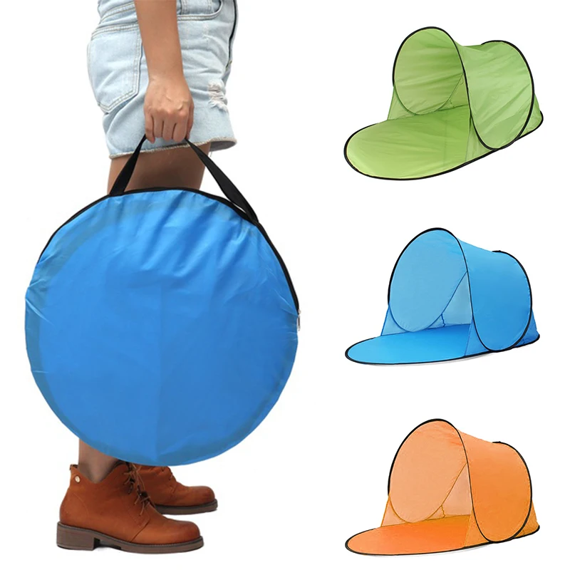 

Camping Tent Pop Up Tent Sun Shelters Polyester UV Protection Summer Camping Hiking Garden Water Sea Travel Beach Outdoor