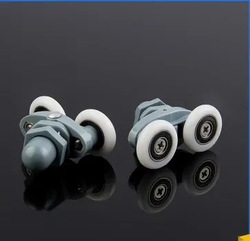 

8 Shower door rollers runners wheels Shower room pulleys pulleys Diameter 27MM