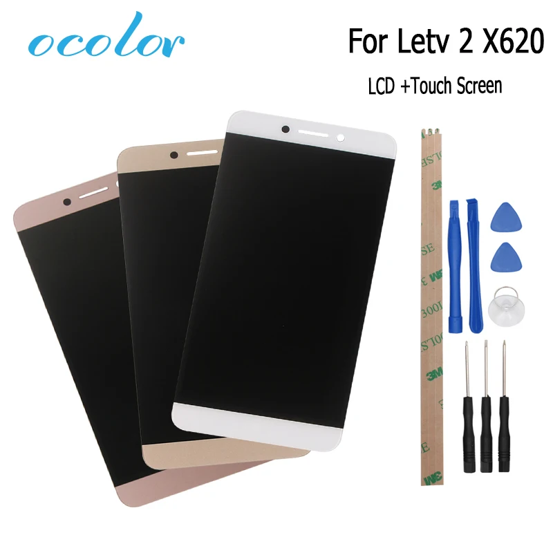 Ocolor для Letv X620 ЖК-дисплей и сенсорный экран Le 2 Pro X520 X522 X526 X527 сборка 5,5 ''для LeEco S3 X626 сотовый телефон+ Инструменты