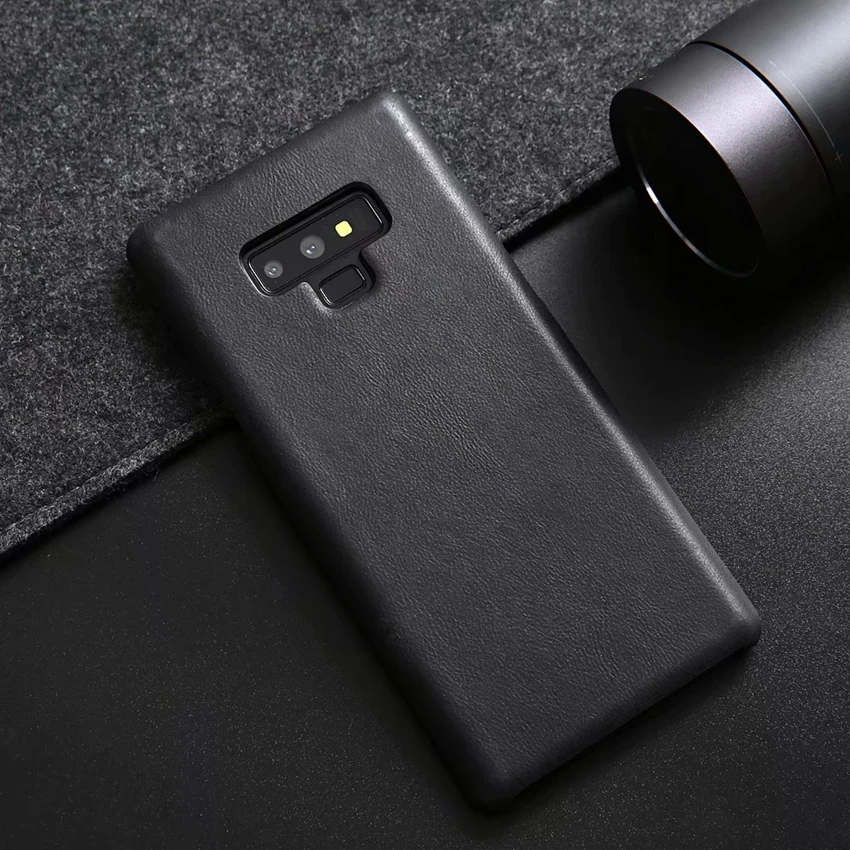 Чехол HOTR в винтажном стиле из натуральной кожи для samsung Galaxy S8 S8 plus S9 S9 plus, Ультратонкий чехол для samsung Note 8 Note 9