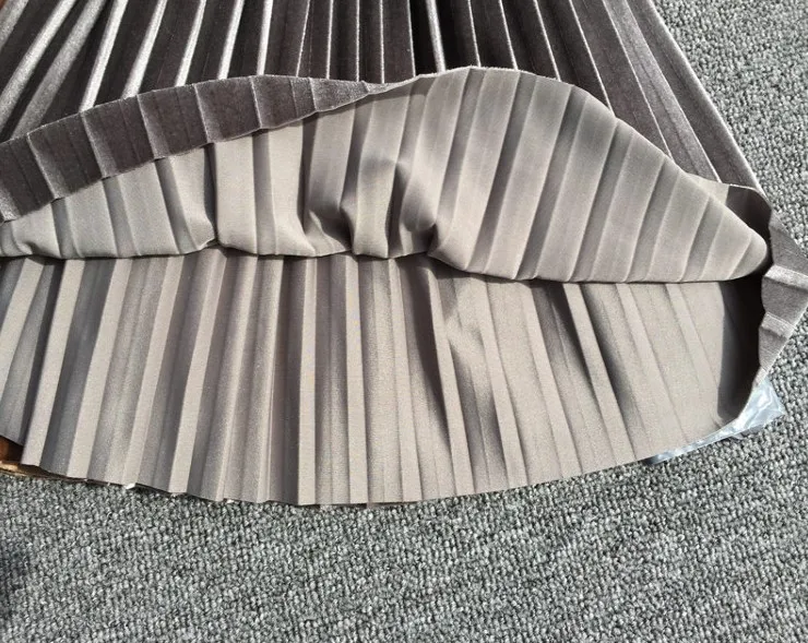 

summer children clothing velvet kids pleated skirt girls skirt casual smooth skirt girl tutu high waist elastic pleated skirt