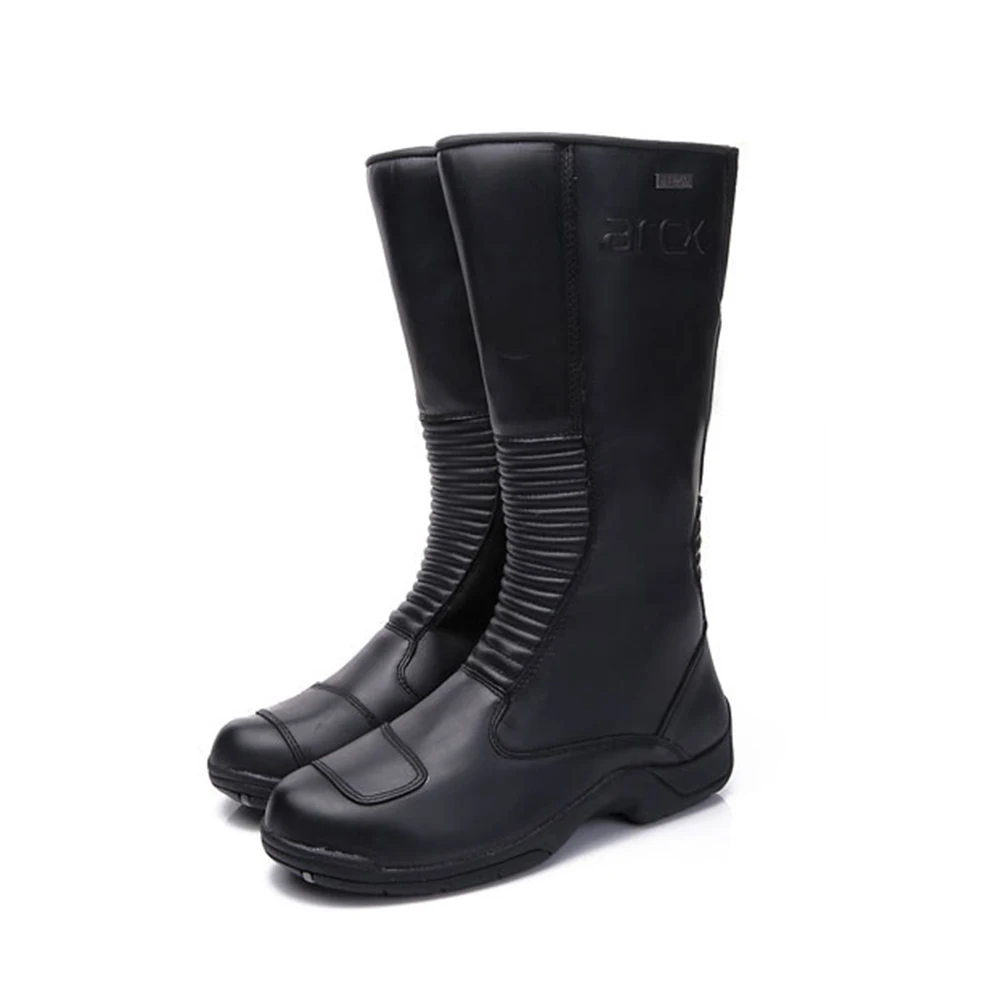 ARCX Motorcycle Boots Lapel Men Leisure Shoes Road Cycling Bike Scooter Motorbike Casual Leather Moto | Автомобили и мотоциклы