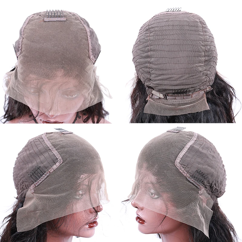 13x6 Синтетические волосы на кружеве человеческих волос парики 150% плотность