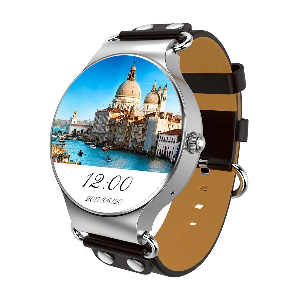 Jspb Kingwear kw98 Android 5.1 Bluetooth Smart Watch MTK6580 1.39 дюймов HD 3G WI-FI GPS сердечного ритма SmartWatch PK kw88 |