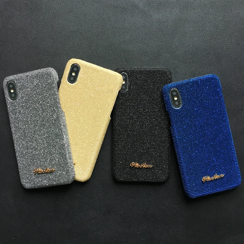 Роскошный блестящий чехол для iPhone X 7 8 6 6S Plus XS Max XR чехол Блестящий Bluetooth беспроводной ушной чехол для телефона для AirPods