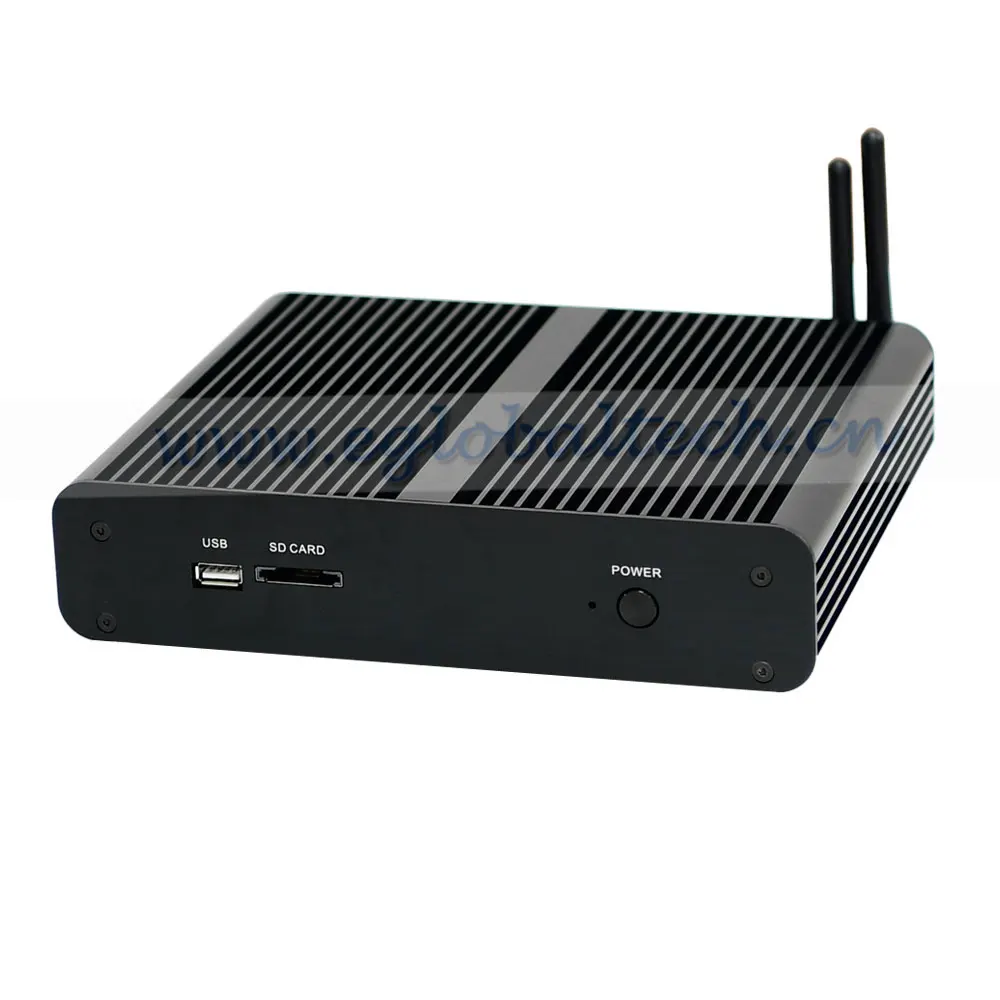 Процессор EGlobal fanless Mini PC Windows 10 Pro Quad Core i7 8550U DDR4 Ram Kaby Lake Мини компьютер HTPC DP + HDMI |