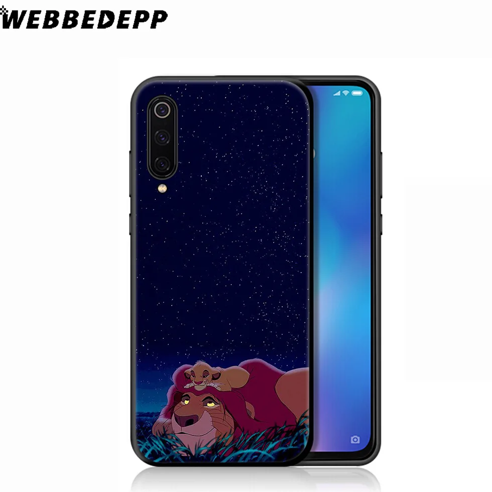 1 WEBBEDEPP «Король Лев», мягкий чехол для Xiaomi mi 9T 9 8 SE 6 A1 A2 A3 Lite mi A1 mi A2 mi A3 mi F1 макс 3 mi 8 CC9E CC9 - Цвет: 1