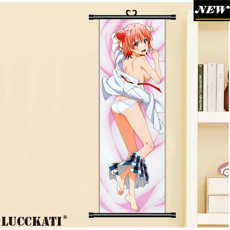 45x135 см oregairu yahari Руда не Seishun любовь приходите ва machigatteiru Юи мультфильм аниме стены картина прокрутки холст живопись плакат