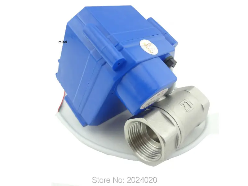 12 V G3/4 &quotDN20 моторизованный шаровой клапан с ручной переключатель 2 Путь