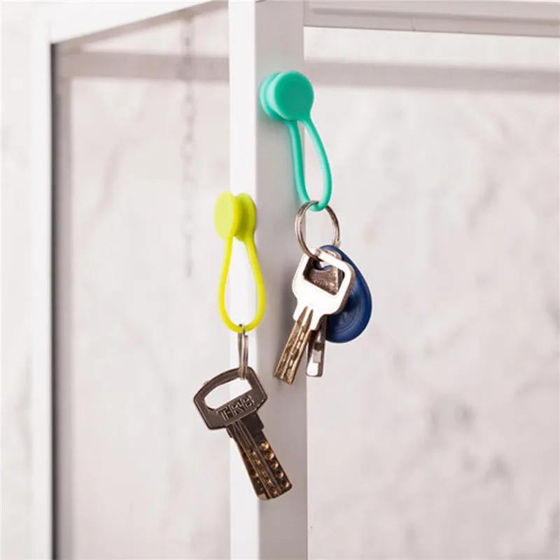 3 шт. упак. держатель шнура для наушников зажимы органайзера многофункциональные