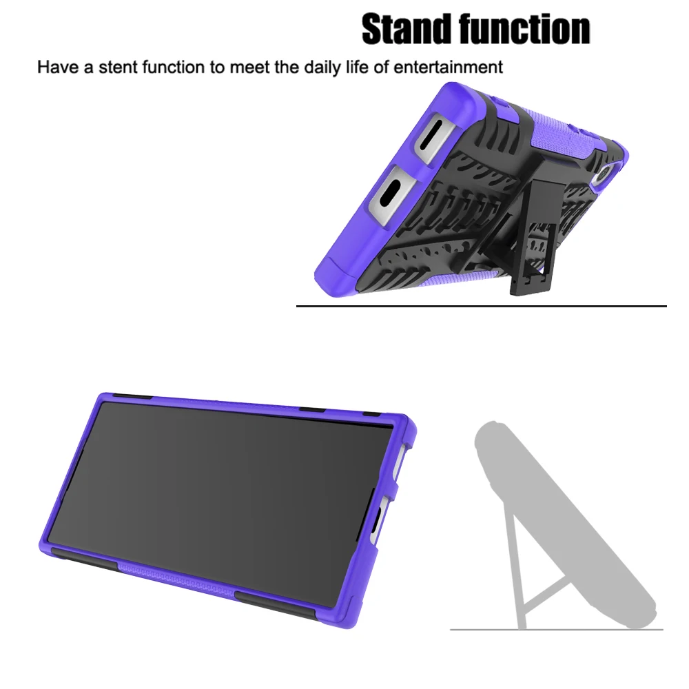 Cases for Sony XZ Premium X XA XA1 Plus XA2 ultra E5 C5 L1 L2 XZ1 XZ2 Compact Heavy Duty Hard PC Soft Silicone Stand Case Cover |