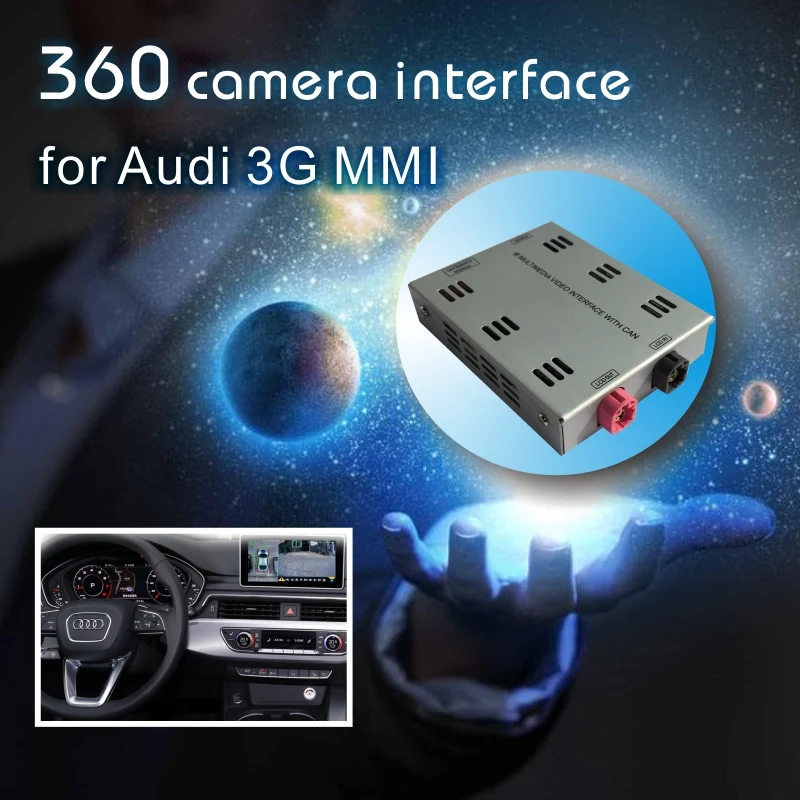 Интерфейс адаптера заднего вида для Audi 3G MMI A1 A4 A5 A6 A7 A8 Q3 Q5 Q7 RCA вход сигнала