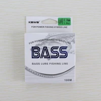 kawa new production bass nylon line protofilament imported from japan high strong tension low ductility free shipping