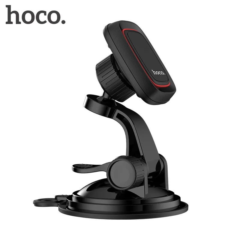Автомобильный держатель HOCO для телефона на лобовое стекло магнитный приборной