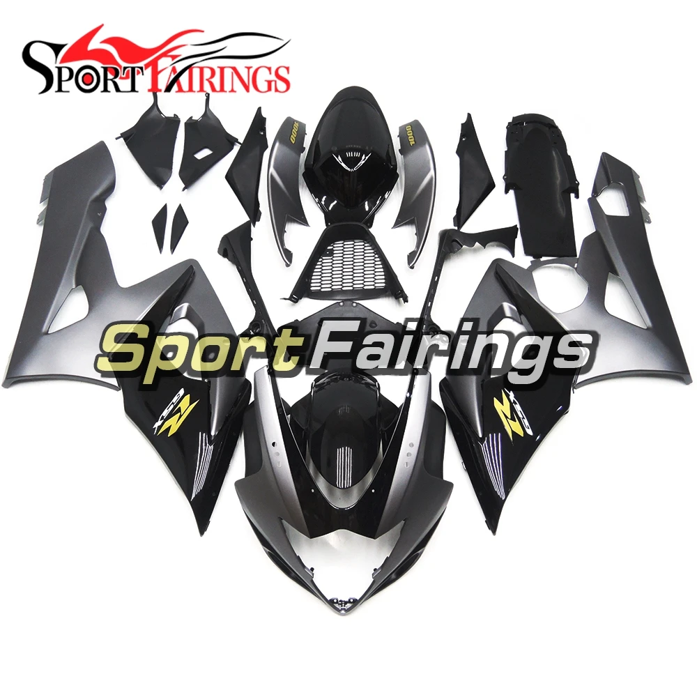 

OEM Обтекатели для Suzuki GSXR1000 GSXR-1000 K5 год 05 06 2005 2006 ABS мотоцикл обтекатель комплект бодикон глянцевый серый черный