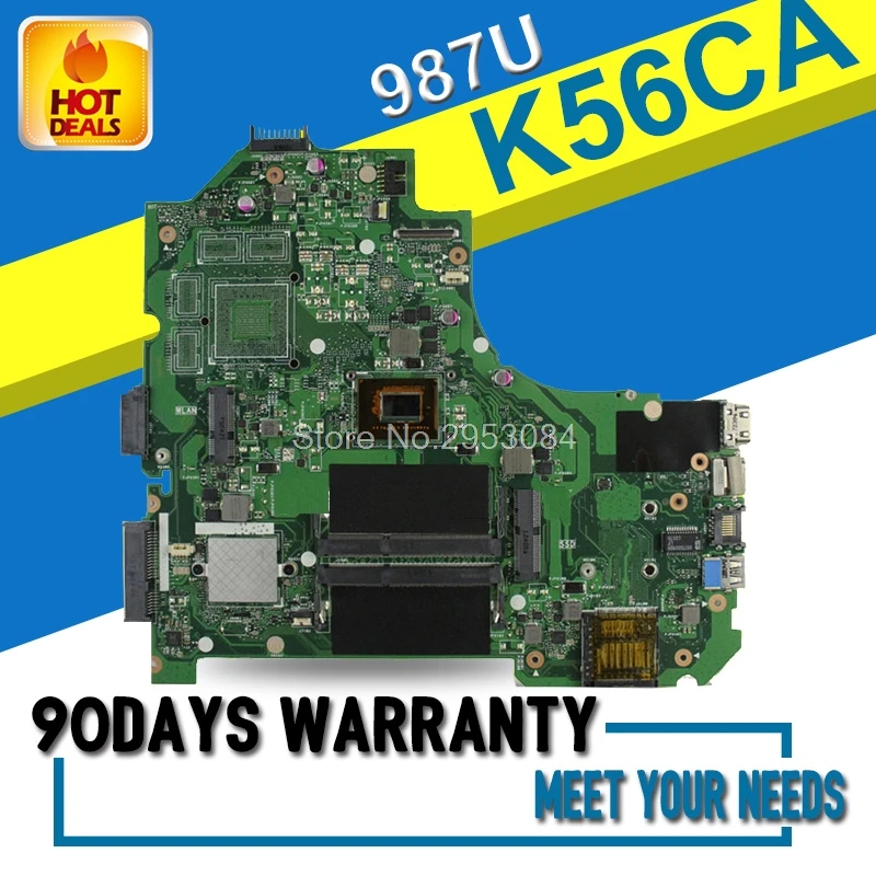 Для For Asus K56C K56CM K56CB S56C A56C S550CB S550C S550CA K56CA REV2.0 материнская плата 987 процессор