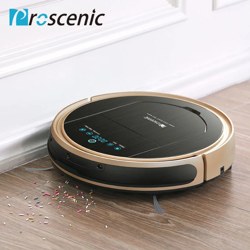 Робот пылесос Proscenic 790T Робот-пылесос с контролем APP Продвижение пола Роботизированный пылесос Фильтр HEPA для медалей для домашних животных