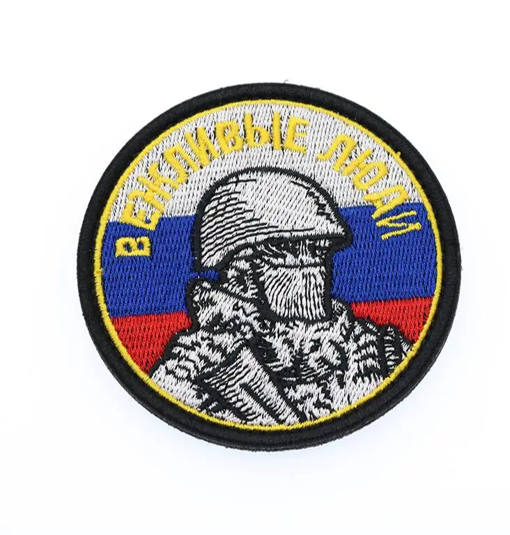3 3D Вышивка Военный Патч тактическая Вышивка Одежда рюкзак патч в виде шляпы для вязаной сумки грубой поверхности пасты - Color: 3