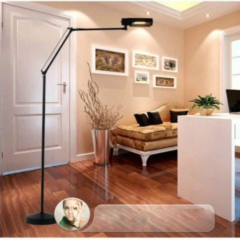 Современный Модный черный/серебристый металлический прямой бар минималистичный