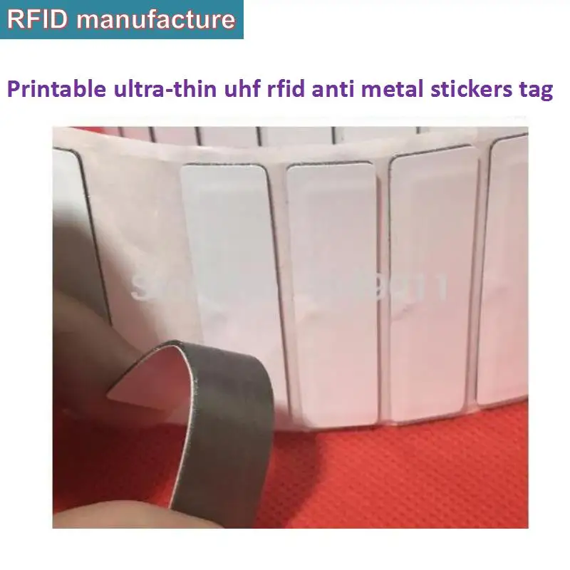 Uhf rfid Анти-металлический стикер тег водонепроницаемый/ультра тонкий высокое