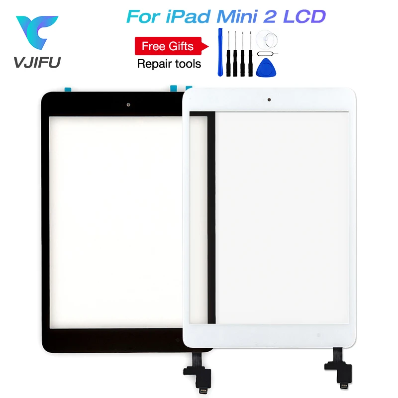 Для iPad Mini 1 2 mini2 сенсорный экран A1432 A1454 A1455 A1489 A1490 A149 дигитайзер с IC Flex + Главная