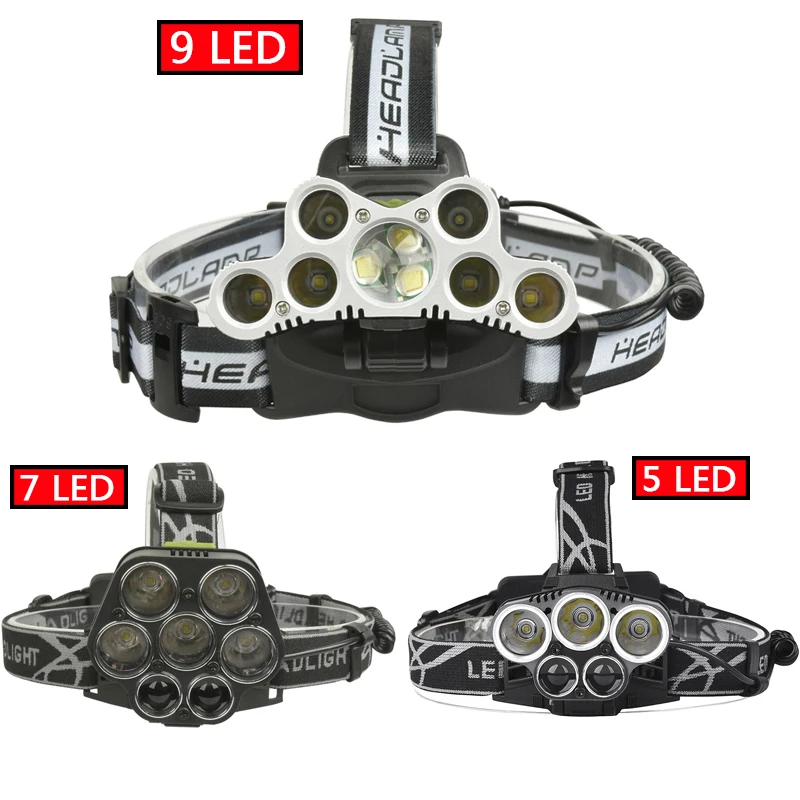 Litwod Z202309A СВЕТОДИОДНАЯ головная лампа Alu alloy корпус светодиодный налобный фонарь