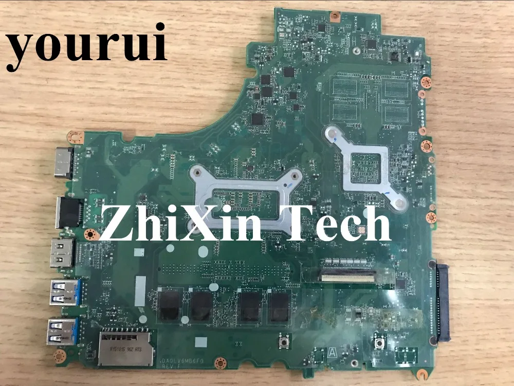 Yourui для lenovo V310-15ISK V310-14ISK материнская плата для ноутбука DAOLV6MB6F0 i5-6200U Материнская Плата ЦП протестирована