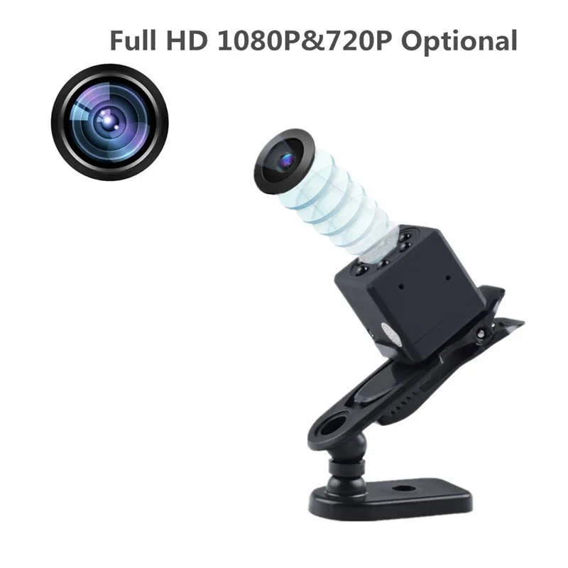 Мини камера Full HD 1080P спортивная экшн WiFi видеокамера с ИК ночным видением