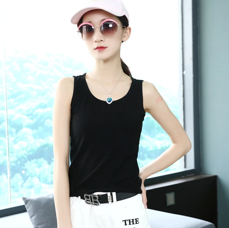 Lace Butterfly Beauty Back Camisole Female Sexy I-shaped Cotton Camisole Female