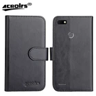 Чехол BQ BQ-5512L Strike Forward, 6 цветов, эксклюзивный специальный кожаный чехол Crazy Horse для телефона, чехол с кармашком для карт и отслеживанием