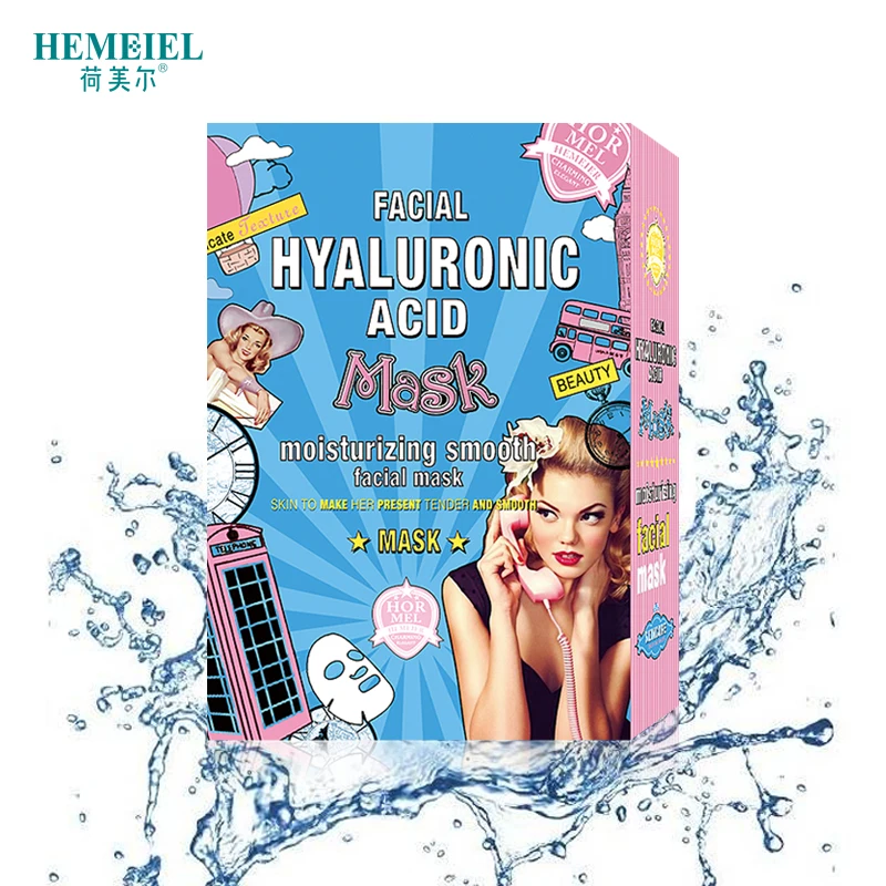 HEIMEIEL 10 шт. лист маска Гиалуроновая кислота маска для лица удаление черных точек увлажнение корейский уход за кожей Витамин С отбелить