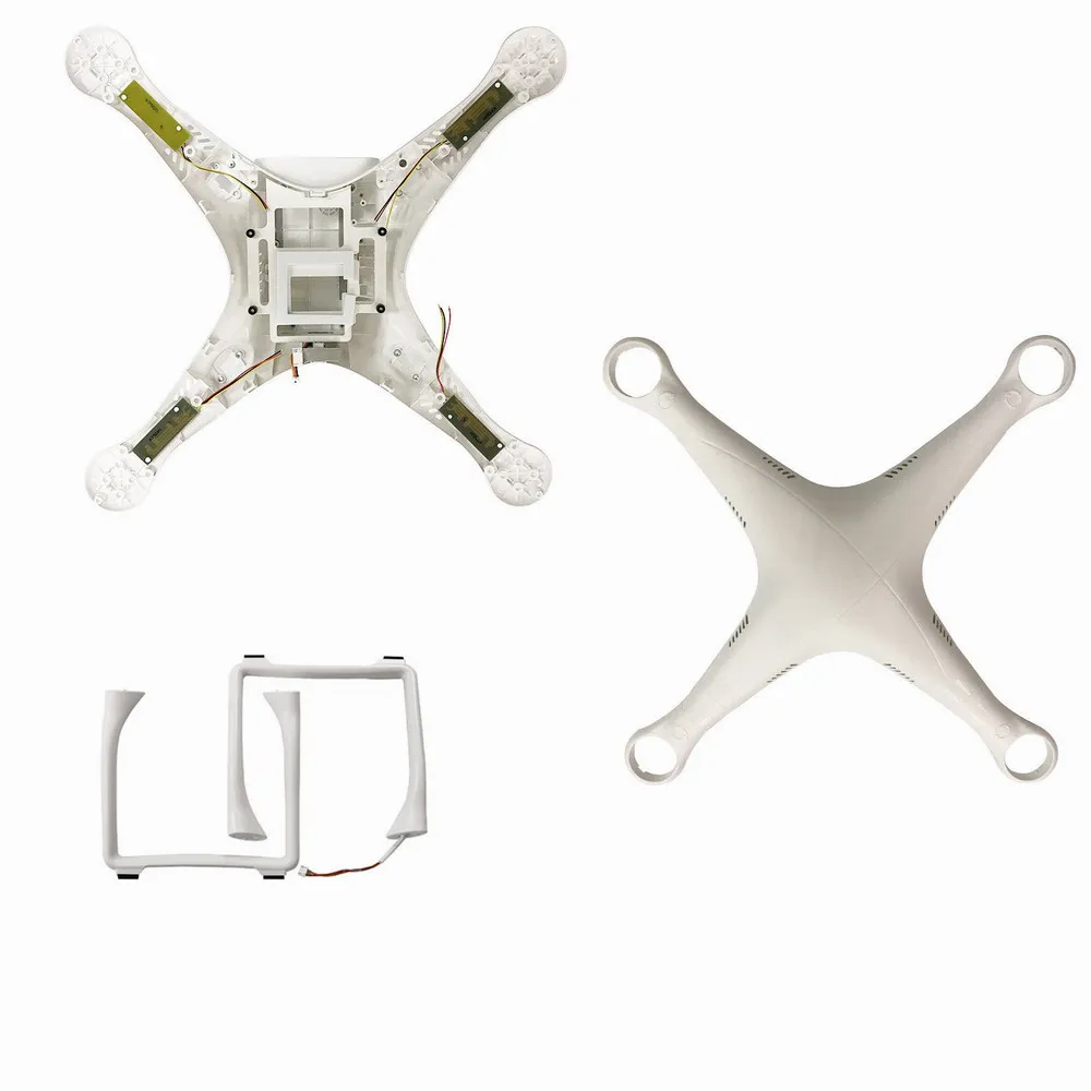 Оригинальный корпус DJI Phantom 3 Pro Adv Верхняя Нижняя крышка шасси с винтами ESC и