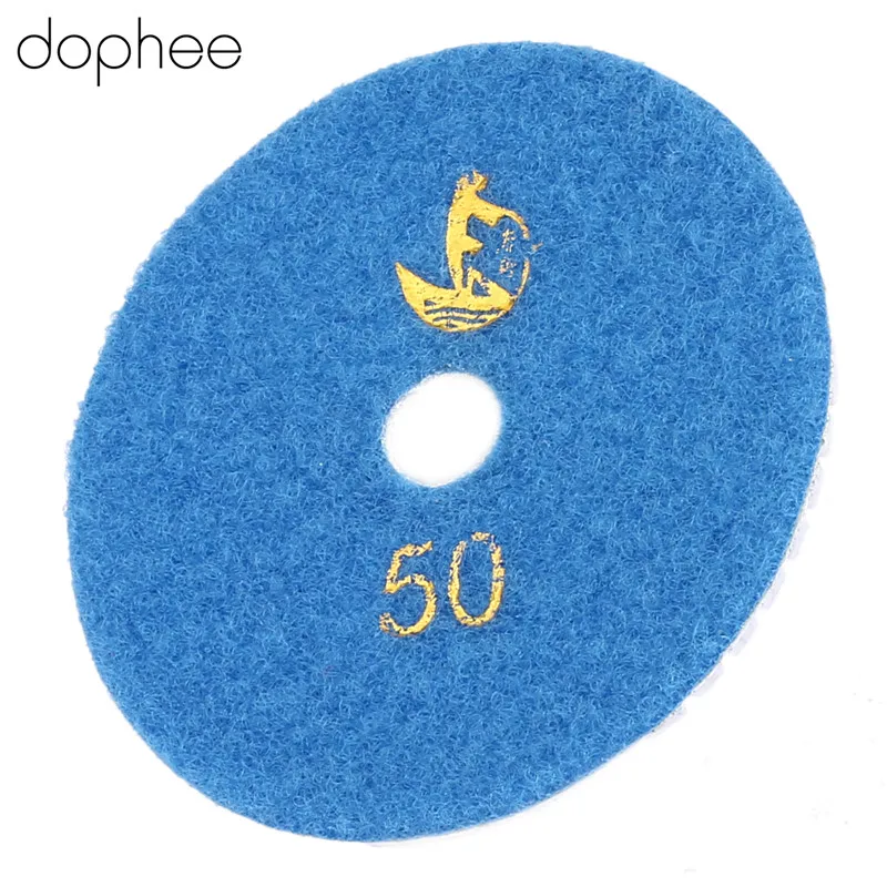 Dophee Blue 100 мм/4 &quotпрофессиональные мокрого/сухого гранита бетона мрамора