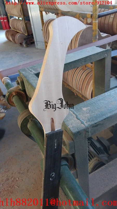 Новинка полуготовая специальная форма 4 струны электрическая бас-гитара Big John с