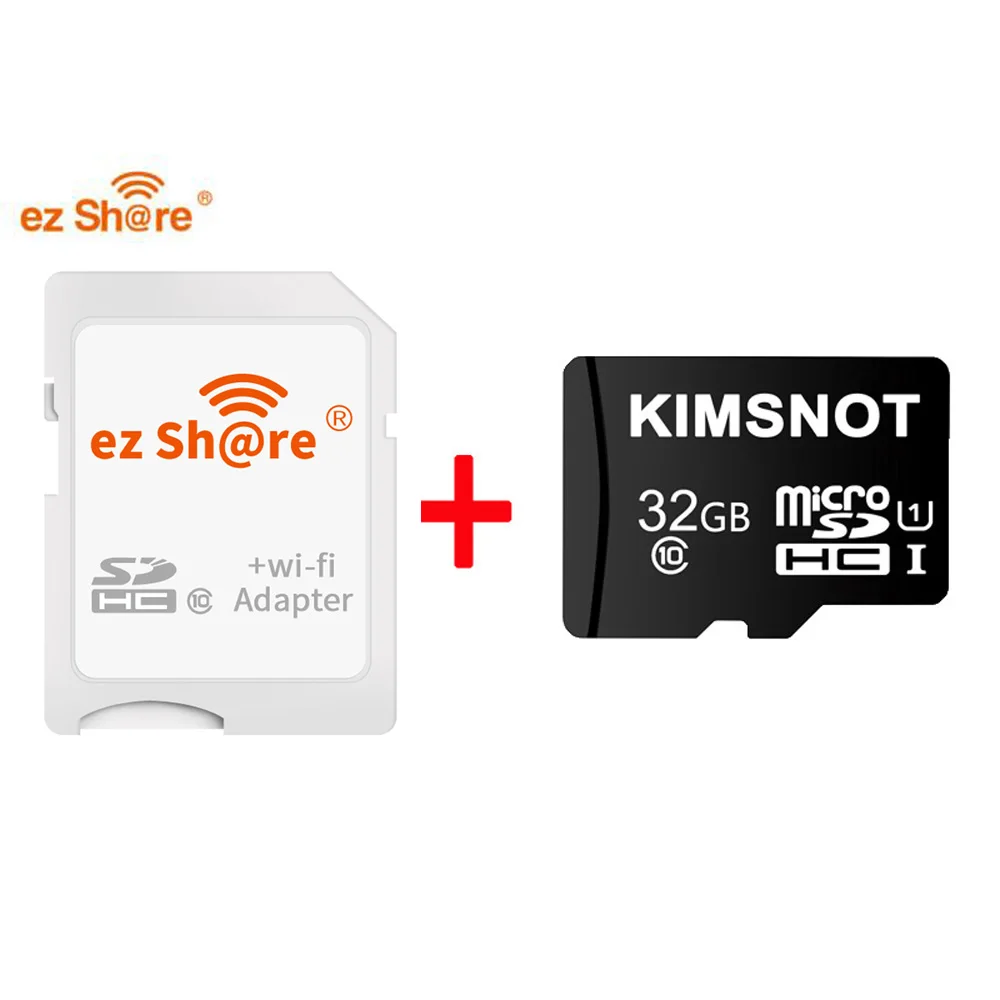 Add 32GB TF Card Ez share ezshare беспроводная wifi SD карта TF адаптер карты Micro SD кард-ридер Поддержка 8 ГБ 16 ГБ 32 ГБ MicroSD карта - Емкость: Add 32GB TF Card