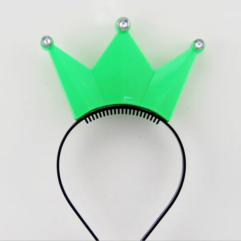 Lovely Kids Head Band Luminous LED Light Hair Plastic Crown Headband For Halloween YH1810 | Игрушки и хобби