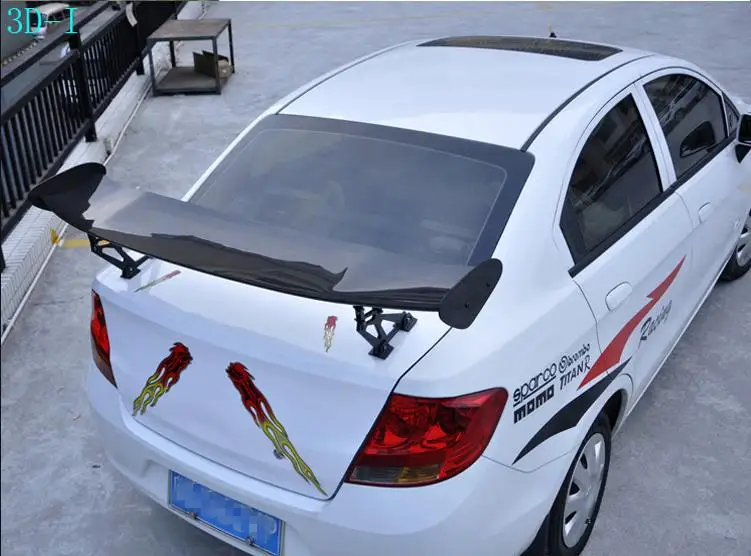 Карбоновые крылья Стайлинг автомобиля седан универсальные углеволоконные