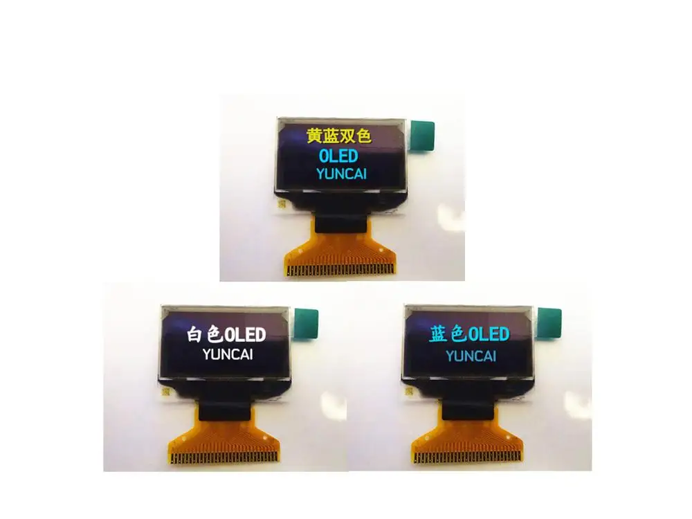 OLED дисплей ssd1306 с ЖК дисплеем 0 96 дюйма 128x64 пикселей синий/белый/желтый и синий