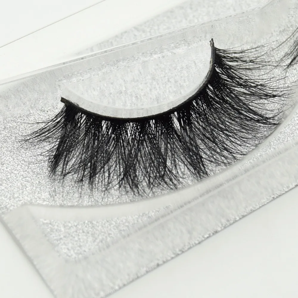 Visofree норковые ресницы 3D накладные долговечные натуральные легкие блестящая