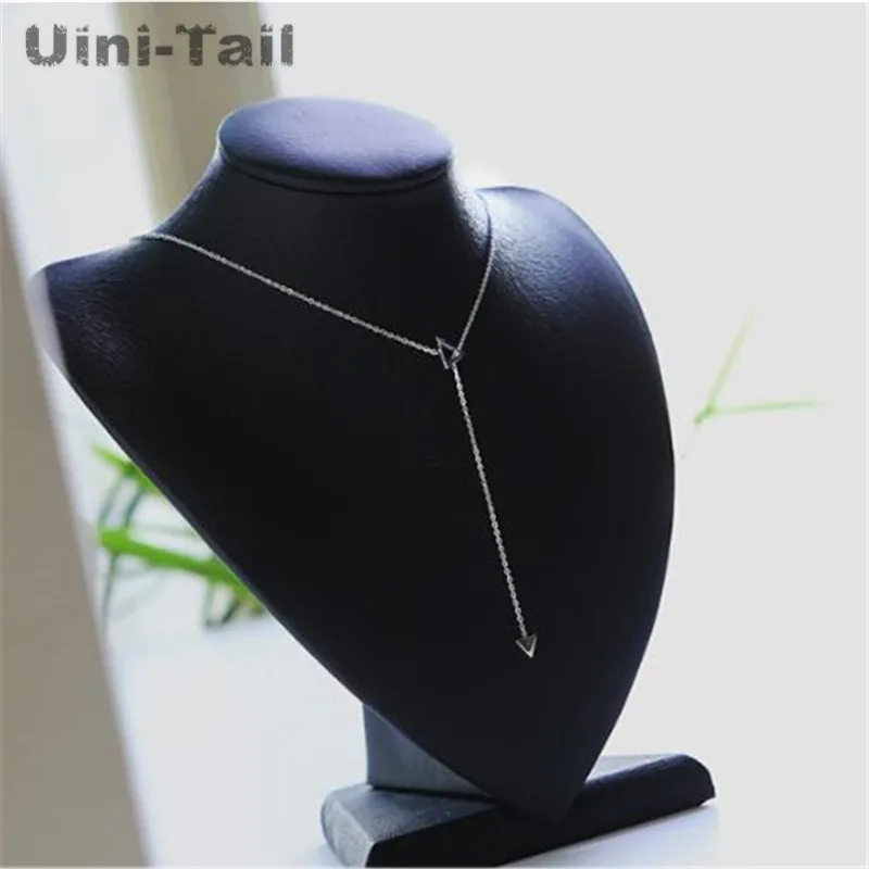 Uini Tail Горячее предложение новое геометрическое колье с треугольниками из
