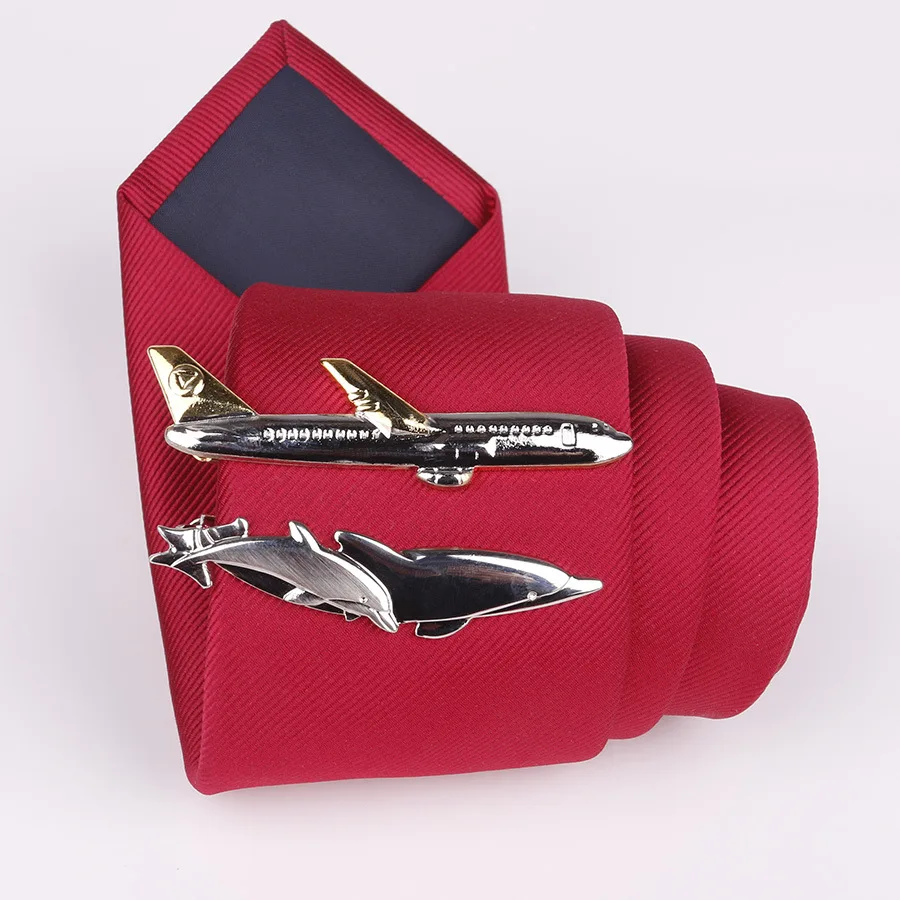 Бренд Mdiger новинка мужские Зажимы для галстука в форме дельфина свадьбы