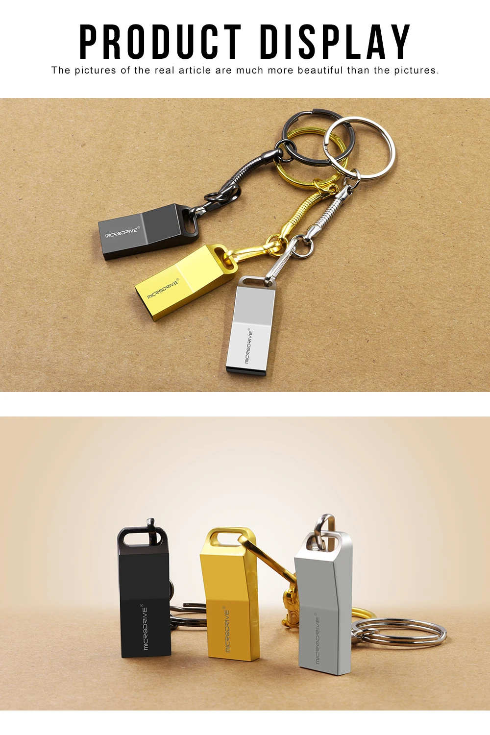USB флеш-накопитель 64 ГБ 32 ГБ 128 ГБ флеш-накопитель 128 64 32 ГБ флеш-накопитель водонепроницаемый металлический серебристый u-диск Memoria USB флешка